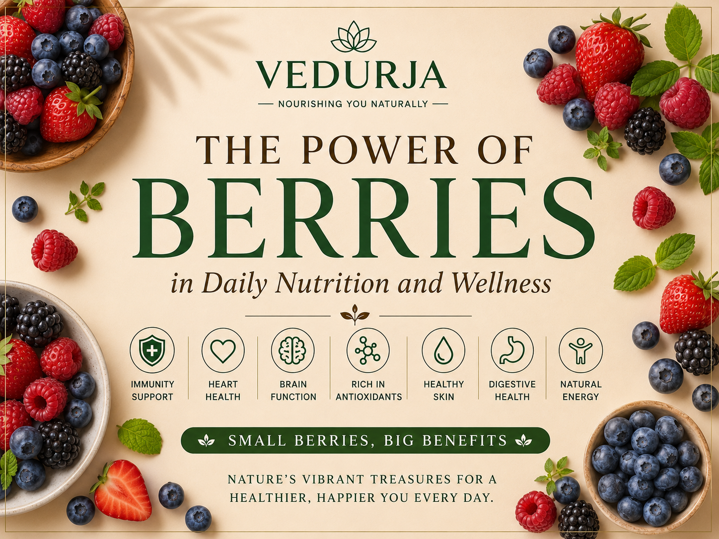 The Power of Berries: A Natural Superfood for Daily Nutrition, Immunity & Wellness