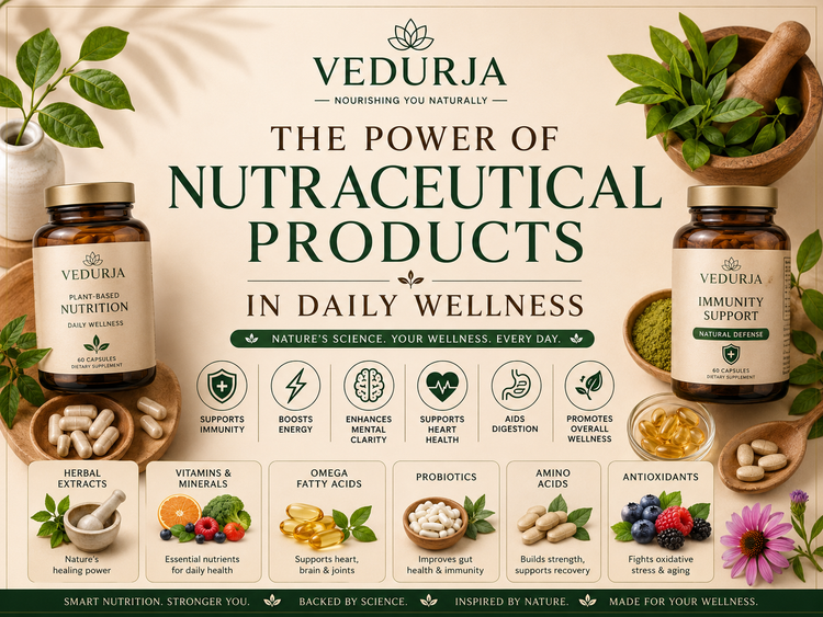 The Power of Nutraceutical Products: Supporting Daily Nutrition, Energy & Overall Wellness Naturally