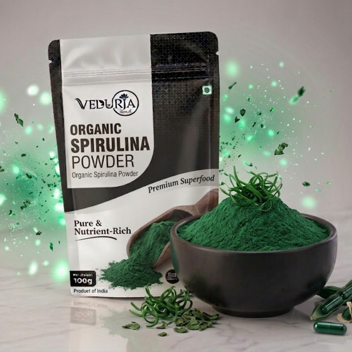 Organic Spirulina Powder – Natural Superfood for Energy & Immunity