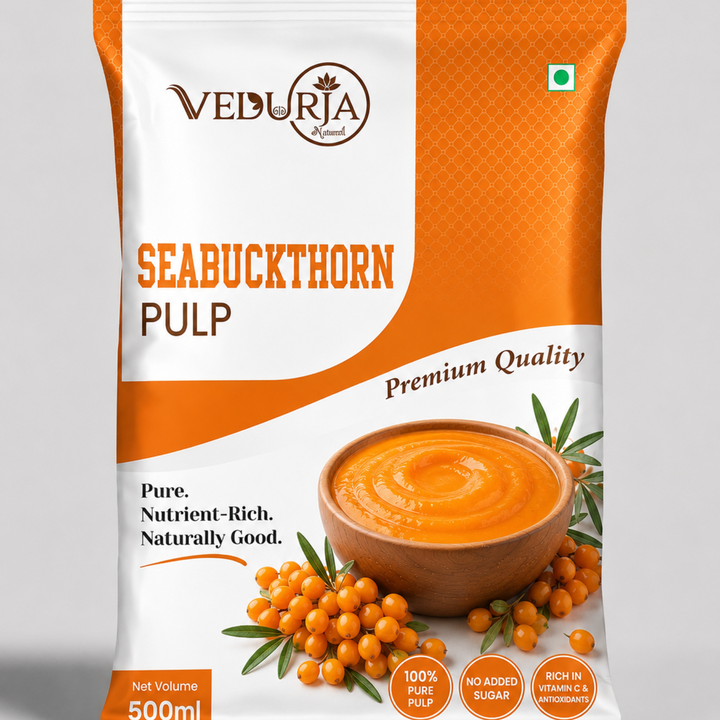 Seabuckthorn Pulp – Nutrient-Rich Wellness by Vedurja